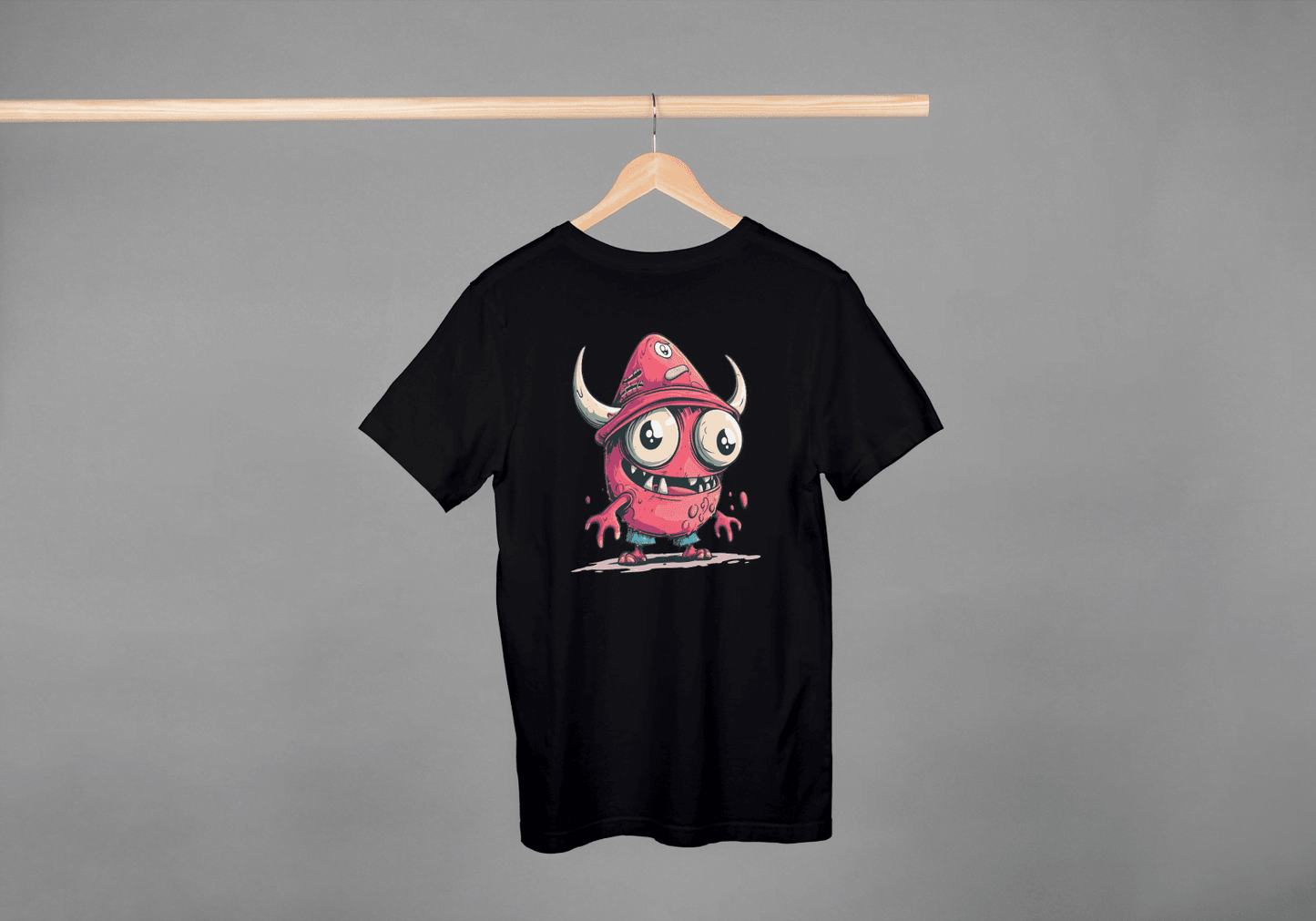 Cute One-Eyed Monster: Funny Alien Creature Tee - Essentia Attire