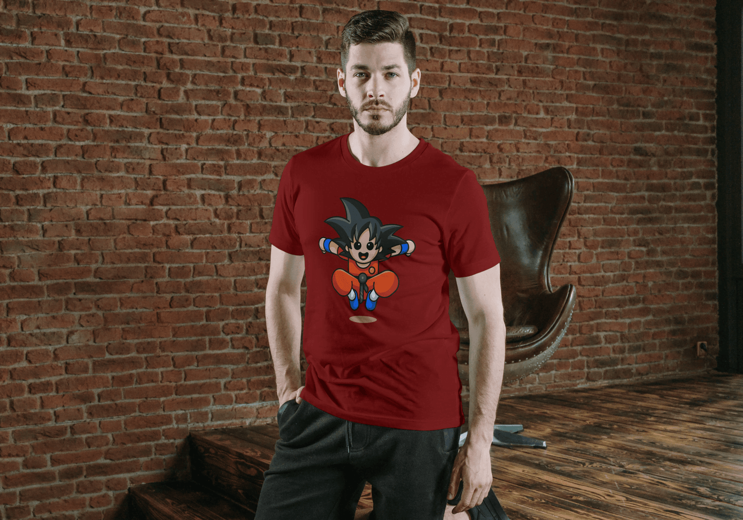 Cute Chibi Goku: Dragon Ball Z Anime - Essentia Attire