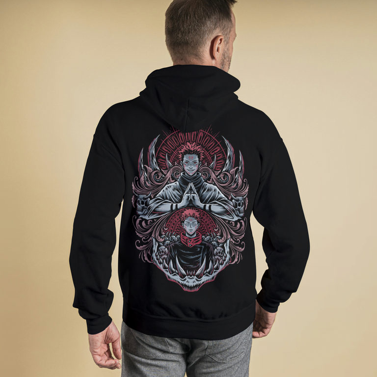 Jujutsu Kaisen: 'Mentor & Student' DropShoulder Hoodie