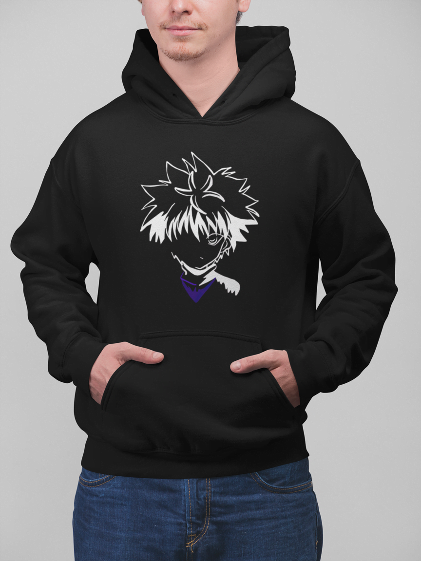 Hunter x Hunter Killua Zoldyck Minimalist DropShoulder Hoodie