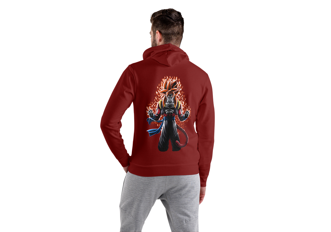 Super Saiyan 4 (SSJ4) Goku Hoodie | Dragon Ball Z Universe