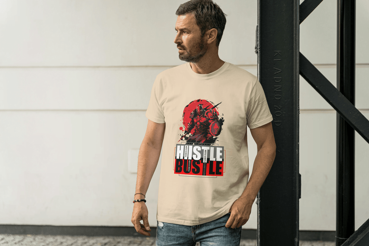 Hustle Bustle Warrior: Spartan Spirit Tee - Essentia Attire