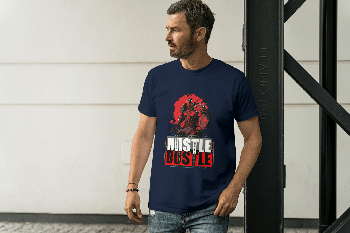 Hustle Bustle Warrior: Spartan Spirit Tee - Essentia Attire