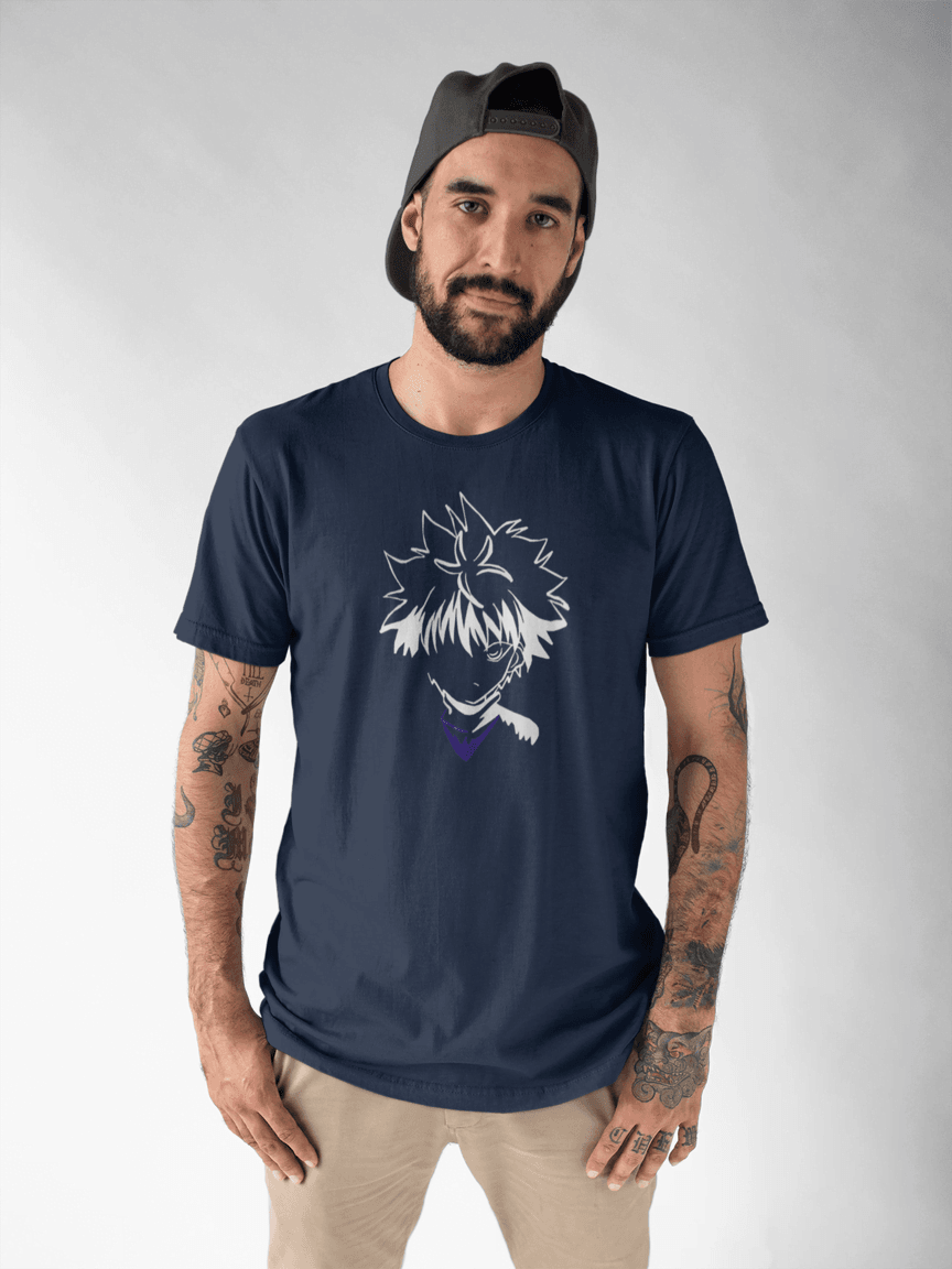 Hunter x Hunter Killua Zoldyck Minimalist T-Shirt - Essentia Attire