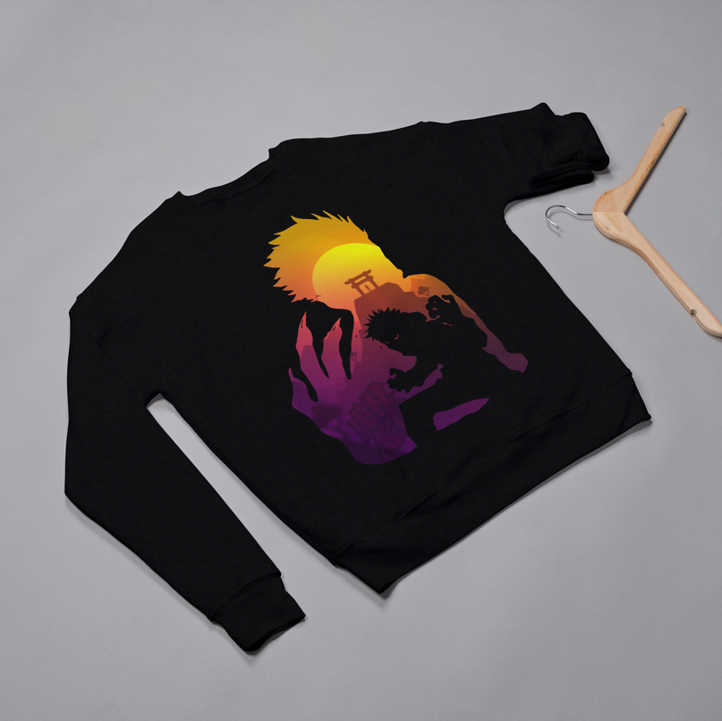 Demon Slayer: Tanjiro & Rengoku 'Flame Hashira' Sweatshirt