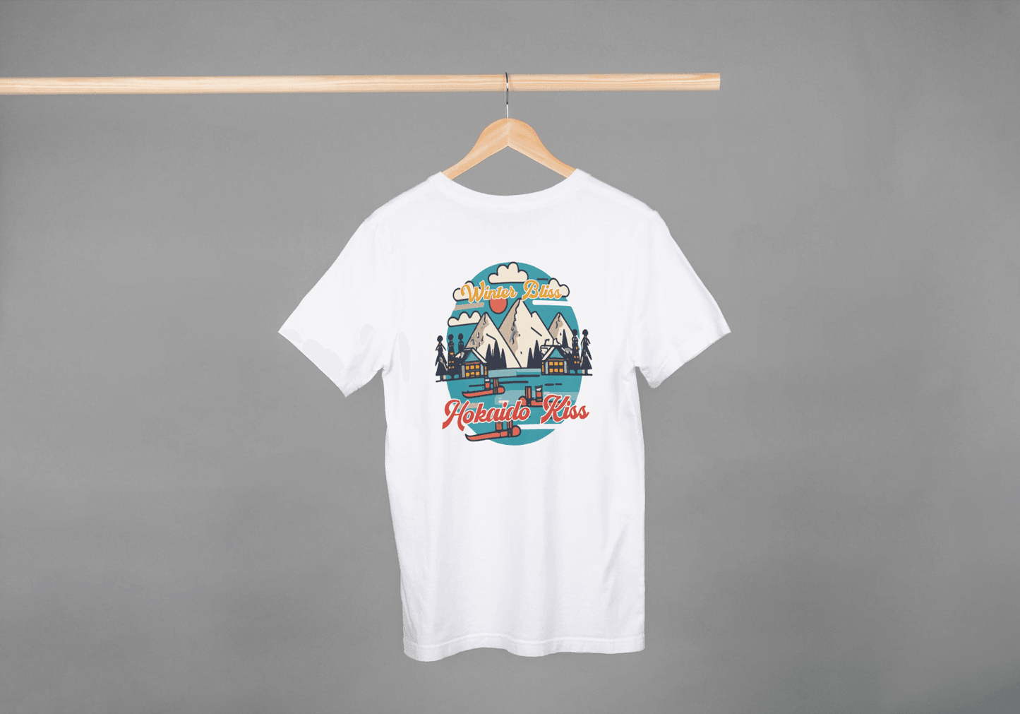 Hokkaido Kiss Winter Club: Adventure Landscape Tee - Essentia Attire