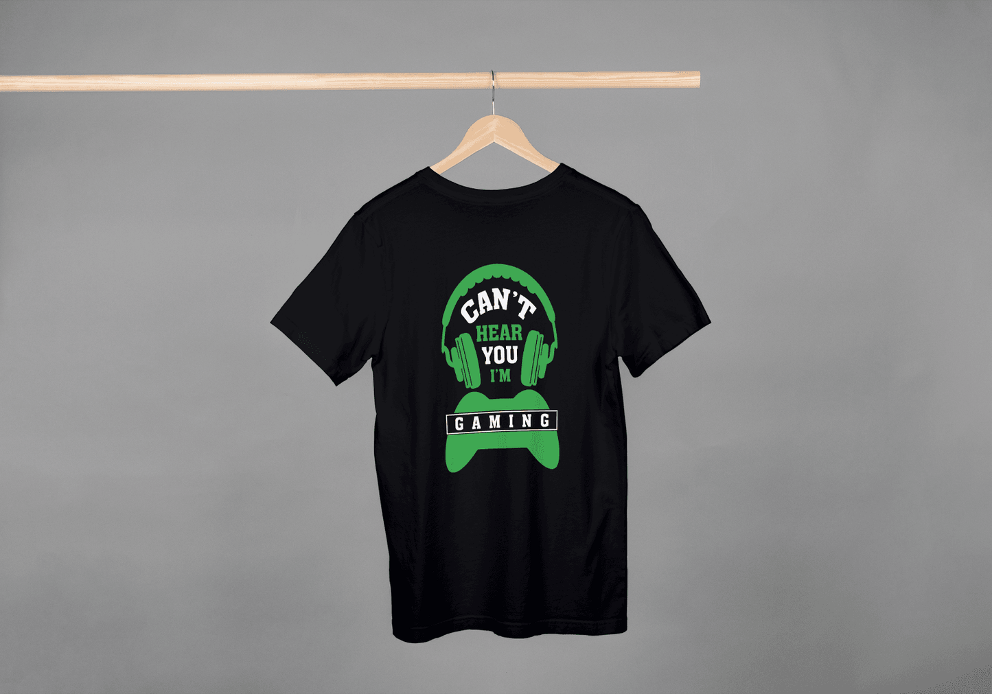 Can't Hear You I'm Gaming: Funny Gamer Tee - Essentia Attire