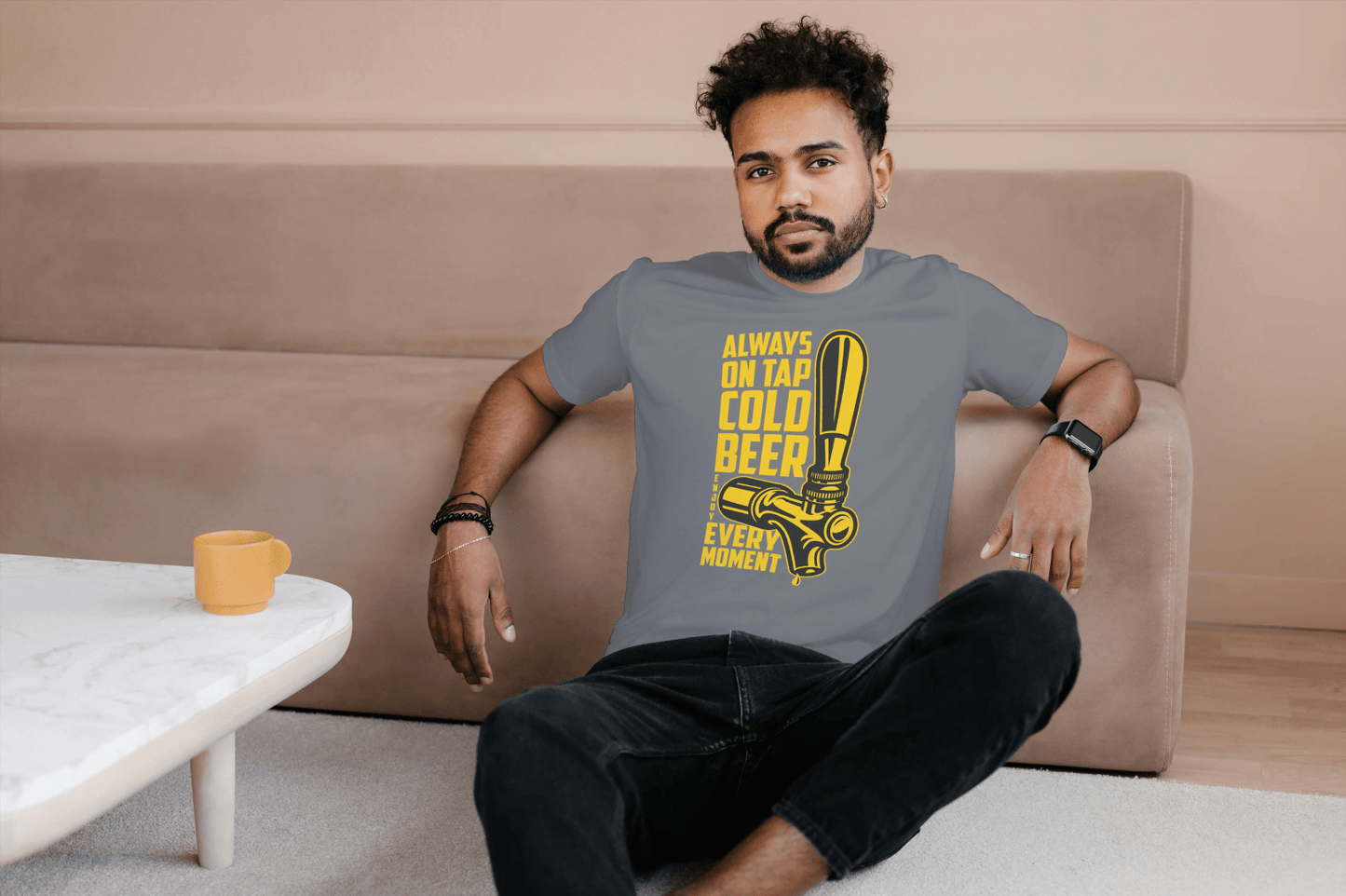 Brewery Pub Style: Beer Faucet Graphic Tee - Essentia Attire