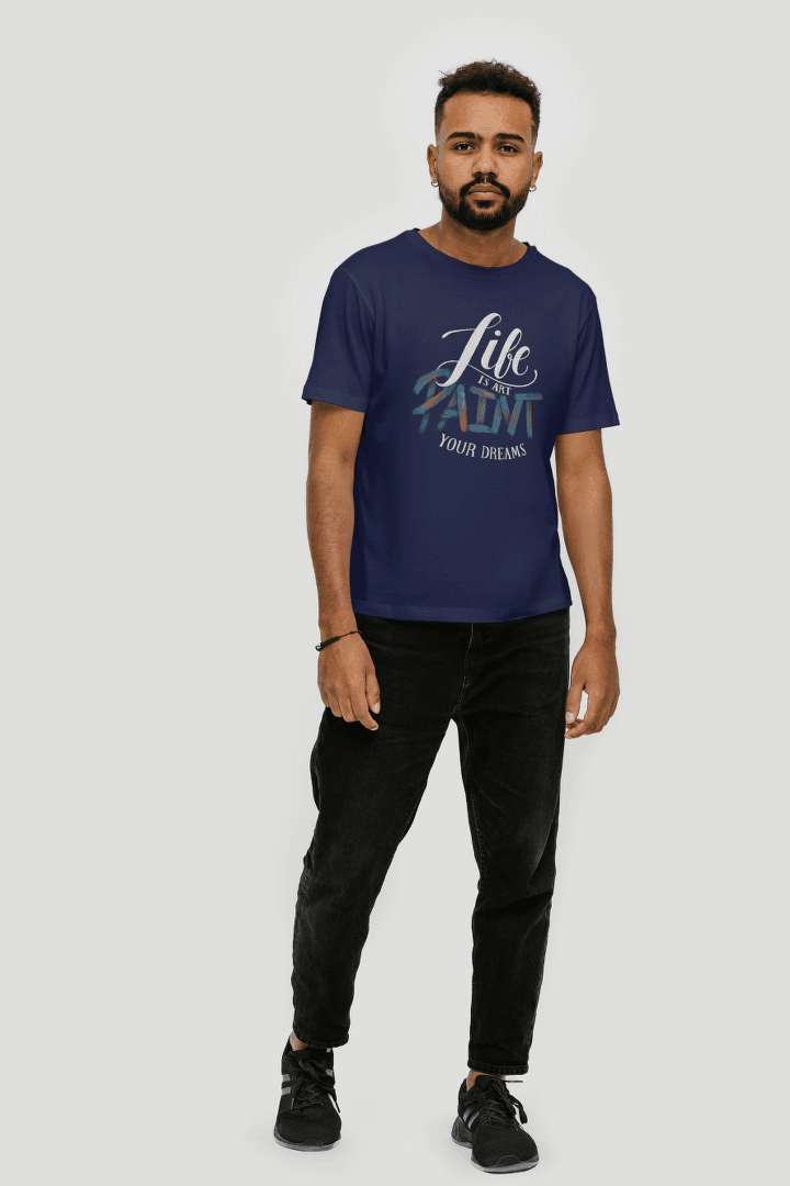 Life is Art Paint Your Dreams: Inspirational Tee - Essentia Attire