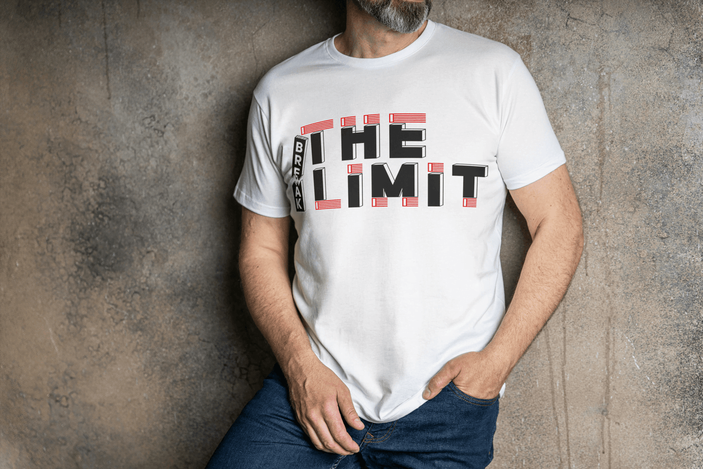 Break The Limit Motivational: Inspirational Quote Tee - Essentia Attire