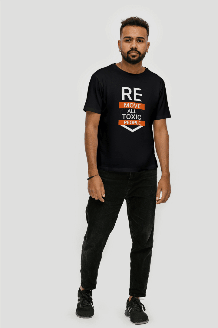 Remove All Toxic People: Positive Boundaries Tee - Essentia Attire