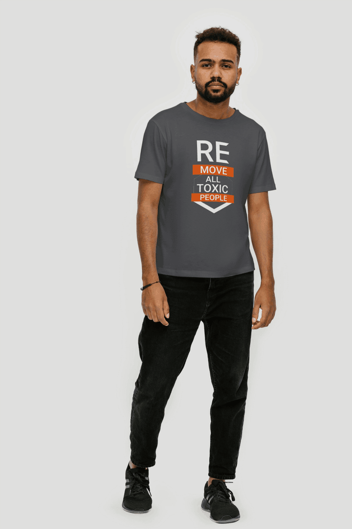 Remove All Toxic People: Positive Boundaries Tee - Essentia Attire