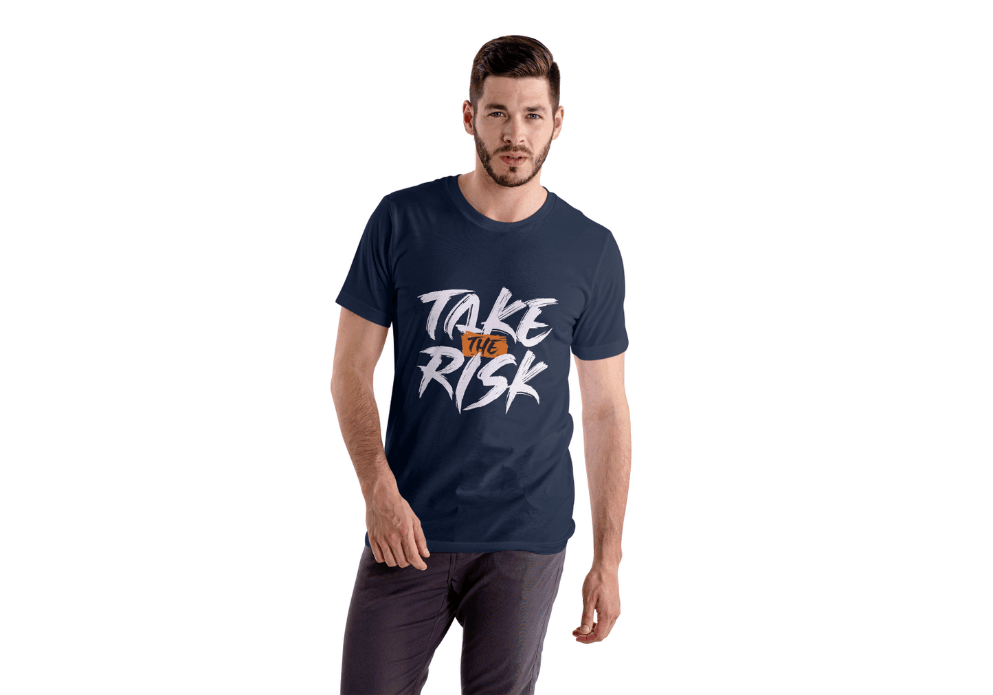 Take The Risk Motivational: Bold Inspirational Tee - Essentia Attire