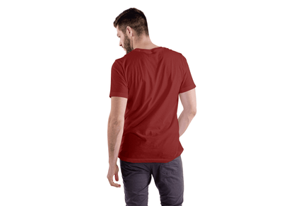 Red/Black/Blue Trio Pack of Plain Regular Half-Sleeve: Unisex T-Shirt - Essentia Attire