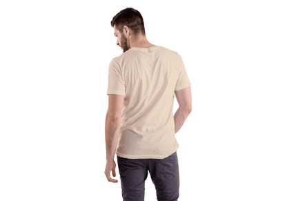Beige/Black/White Trio Pack of Plain Regular Half-Sleeve: Unisex T-Shirt - Essentia Attire