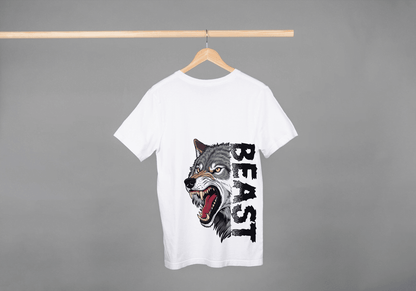Wolf Beast: Animal Spirit Bold Tee - Essentia Attire