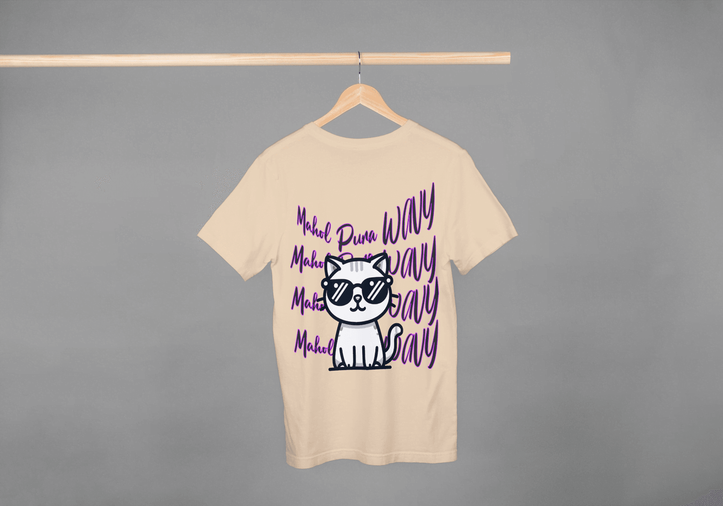 Mahol Pura Wavy: Cool Cat Tee - Essentia Attire