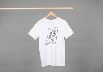 "Dad And Me" Stick Figure: Father Son-Daughter Tee - Essentia Attire