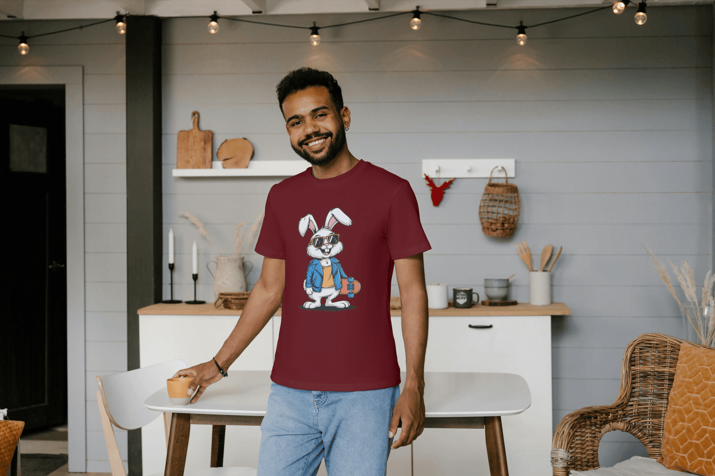 Cool Easter Bunny Fashion T-Shirt - Essentia Attire