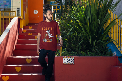 "Scooter Life" Funny Dog: Urban Animal Design - Essentia Attire