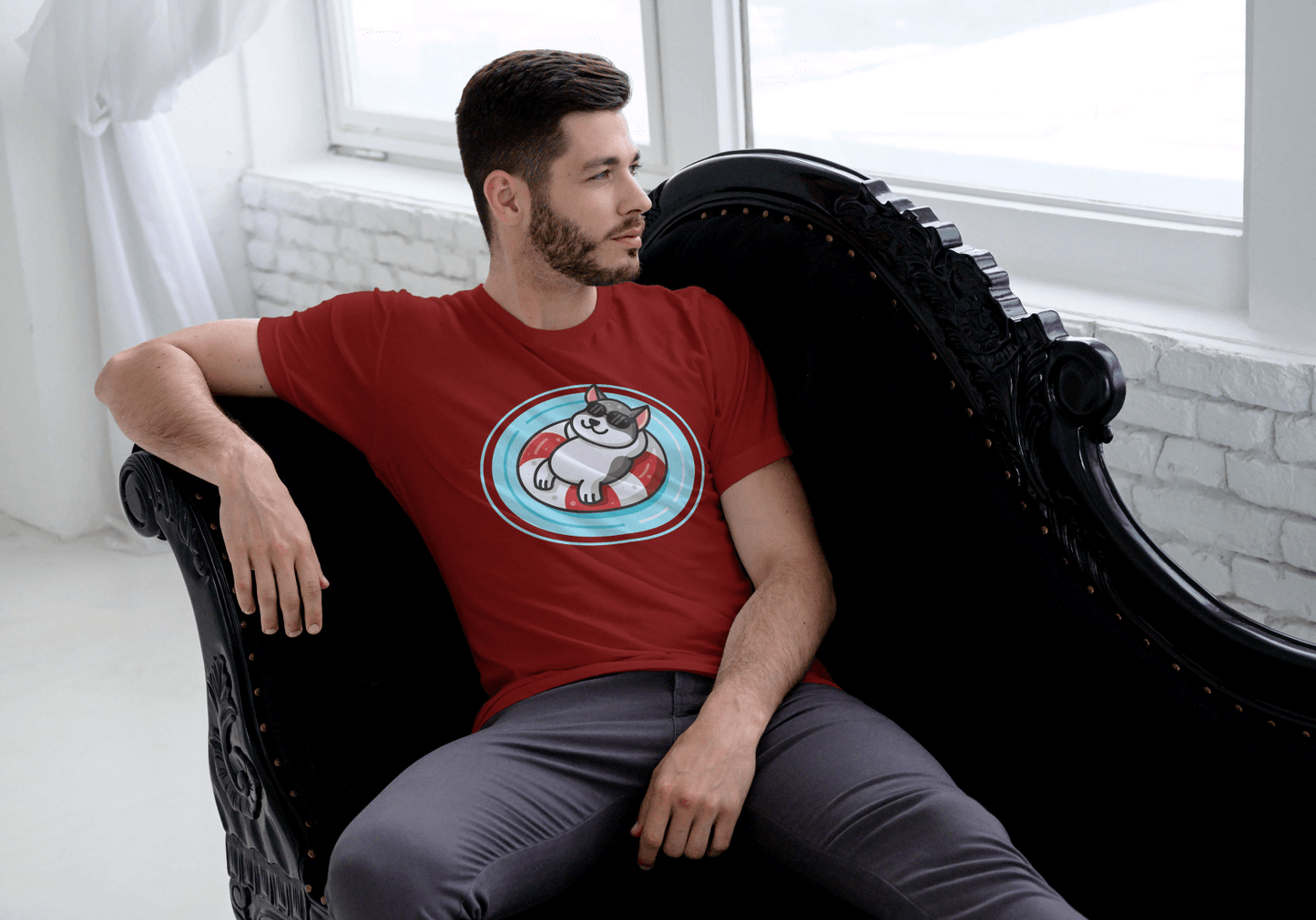 Chill Cat Tee: Summer Sunglasses Cat - Essentia Attire