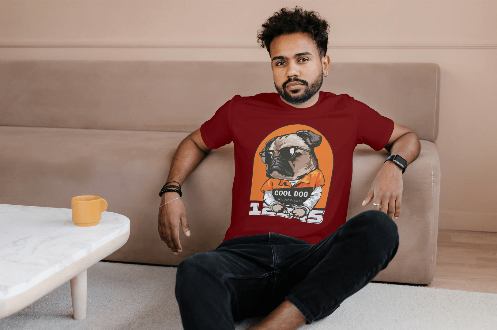 Gangster Pug Sunglasses: Dog Humo - Essentia Attire