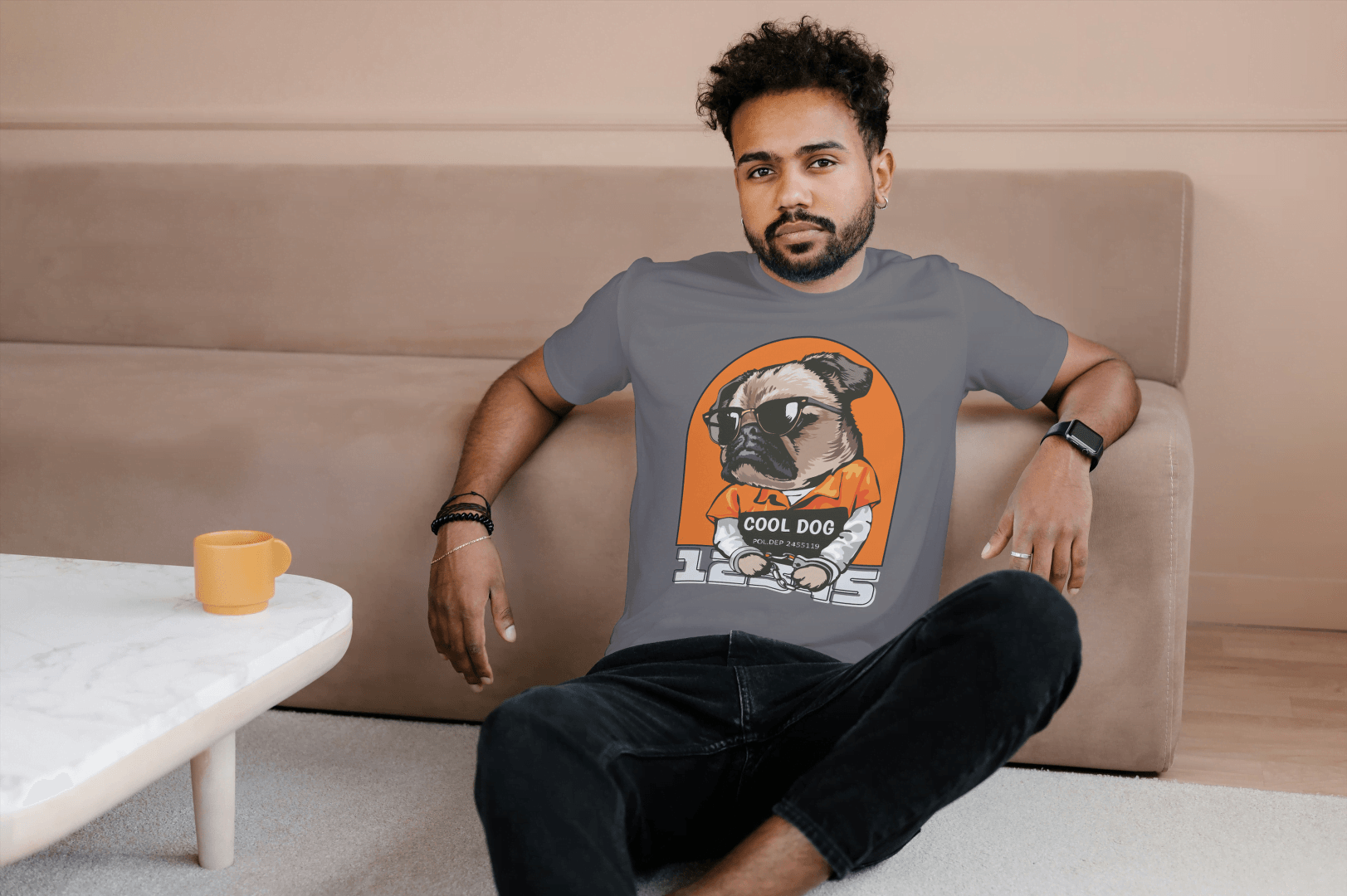 Gangster Pug Sunglasses: Dog Humo - Essentia Attire