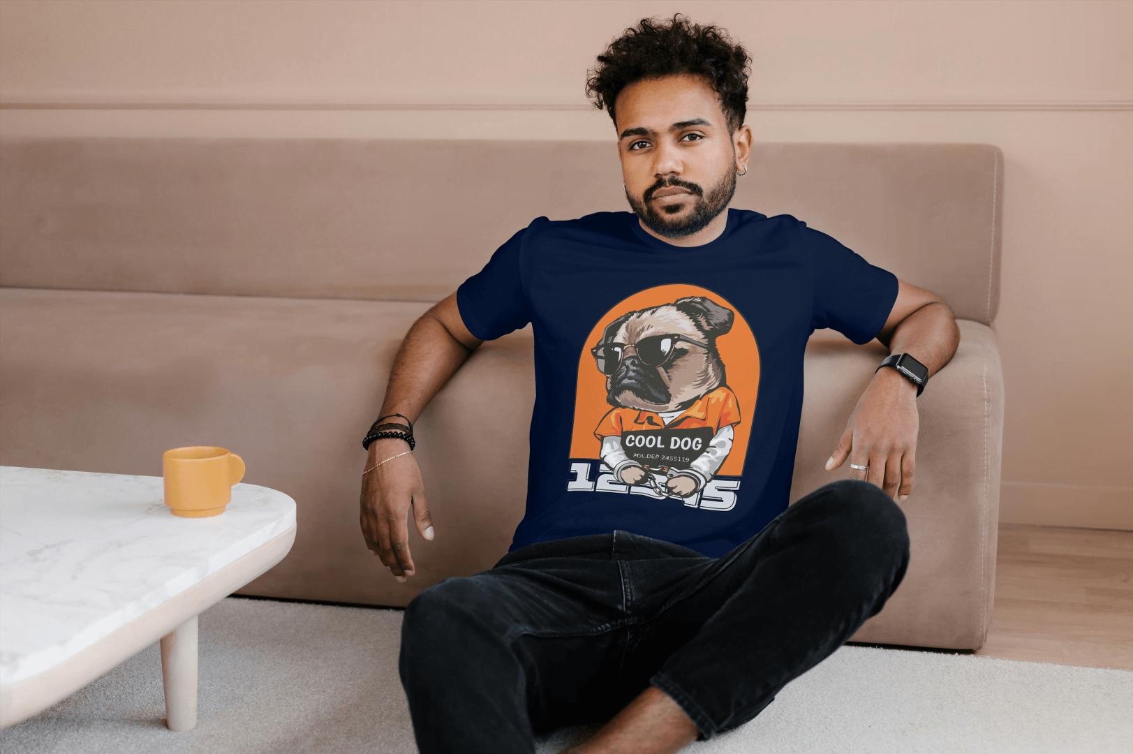 Gangster Pug Sunglasses: Dog Humo - Essentia Attire
