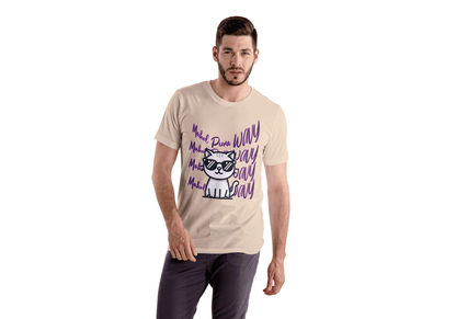 Mahol Pura Wavy: Cool Cat Tee - Essentia Attire