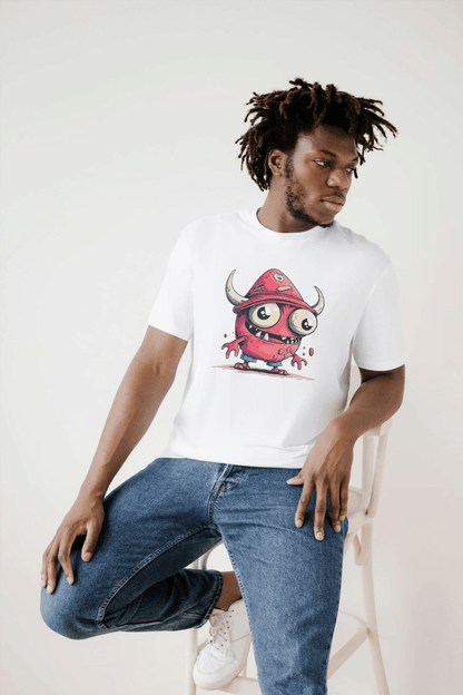 Cute One-Eyed Monster: Funny Alien Creature Tee - Essentia Attire