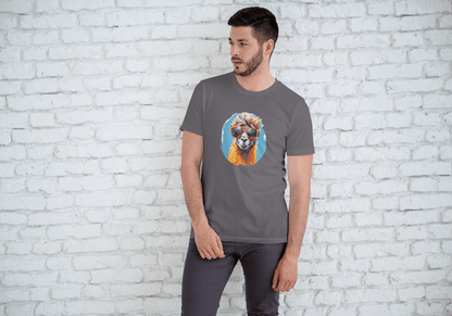 Cool Llama Sunglasses: Funny Animal Graphic Tee - Essentia Attire