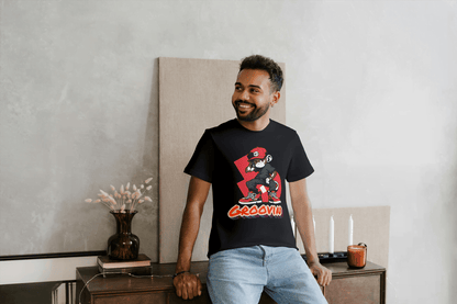 Groovin' Monkey Skateboard: Urban Skater Graphic Tee - Essentia Attire