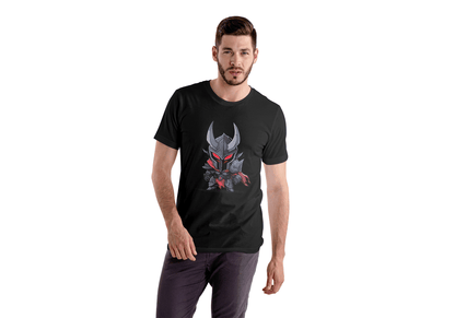 Chibi Dark Knight: Warrior Graphic Tee - Essentia Attire