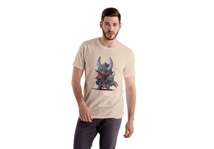 Chibi Dark Knight: Warrior Graphic Tee - Essentia Attire
