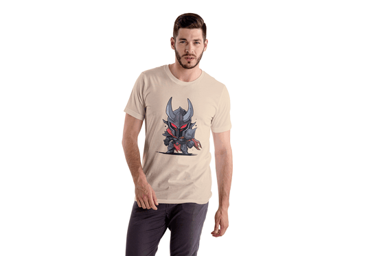 Chibi Dark Knight: Warrior Graphic Tee - Essentia Attire