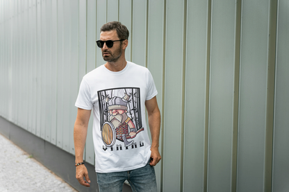 Little Viking" Graphic: Funny Historical Art Design - Essentia Attire