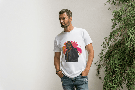 Glitch Skull Hoodie: Cyberpunk Skeleton Graphic Tee - Essentia Attire