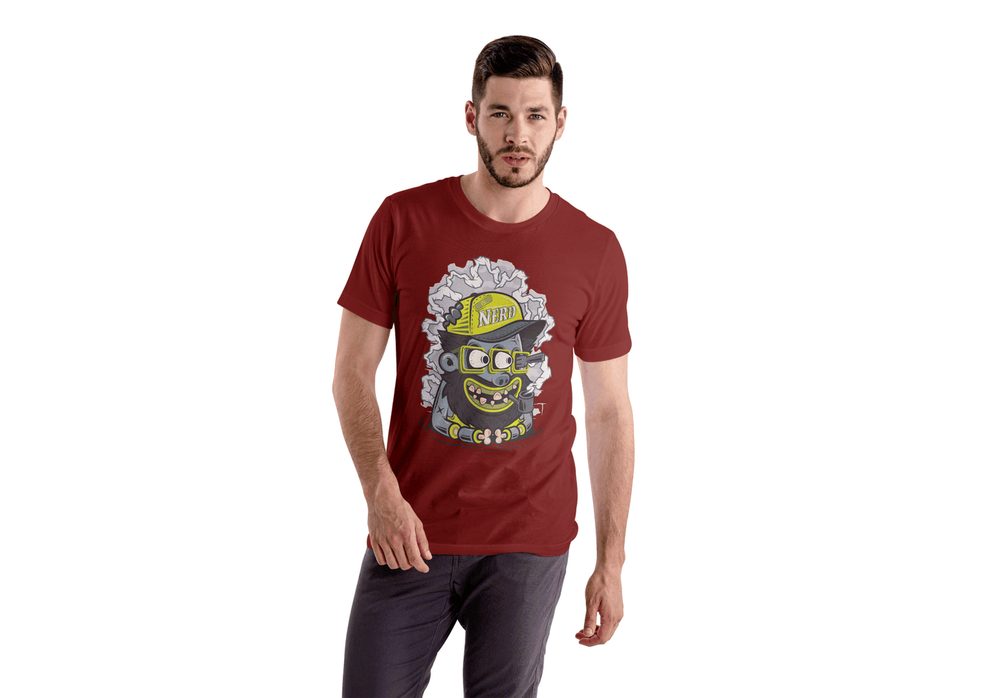 Steampunk Nerd Creature: Artistic Monster Tee - Essentia Attire