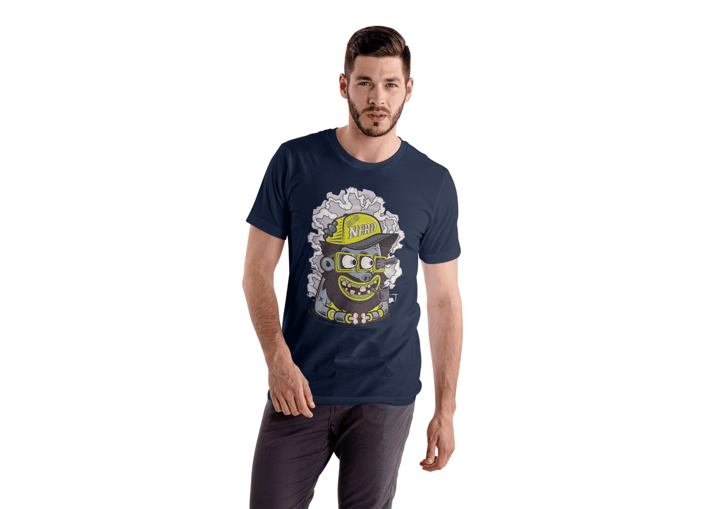 Steampunk Nerd Creature: Artistic Monster Tee - Essentia Attire