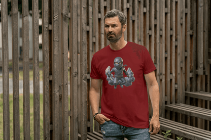 Cute Ninja Warrior: Cartoon Stealth Fighter Tee - Essentia Attire
