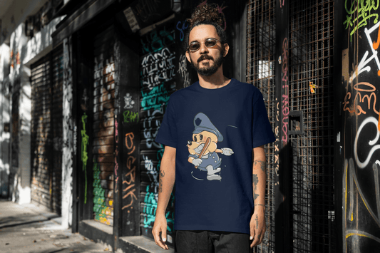 Classic Police Pup: Unique Old-School Cartoon - Essentia Attire