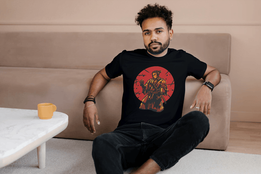 Samurai Warrior Art Tee: Japanese Martial Arts - Essentia Attire