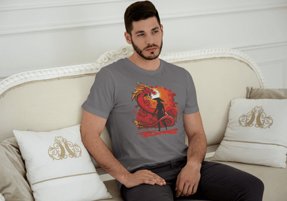 Rising Sun Dragon Samurai: Cultural Warrior Art - Essentia Attire