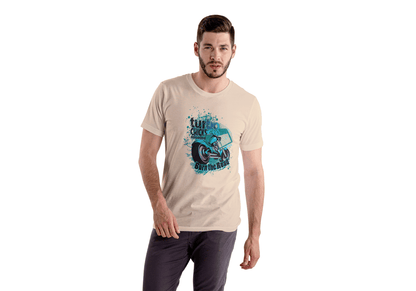 Turbo Chicks Motorcycle: Burn the Road" Tee - Essentia Attire