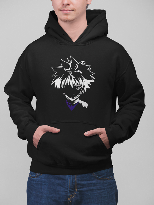 Hunter x Hunter Killua Zoldyck Minimalist DropShoulder Hoodie