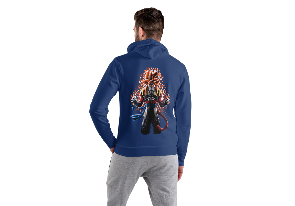 Super Saiyan 4 (SSJ4) Goku Hoodie | Dragon Ball Z Universe