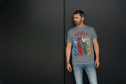 Anime Characters "Fearless": Japan Comics Tee - Essentia Attire