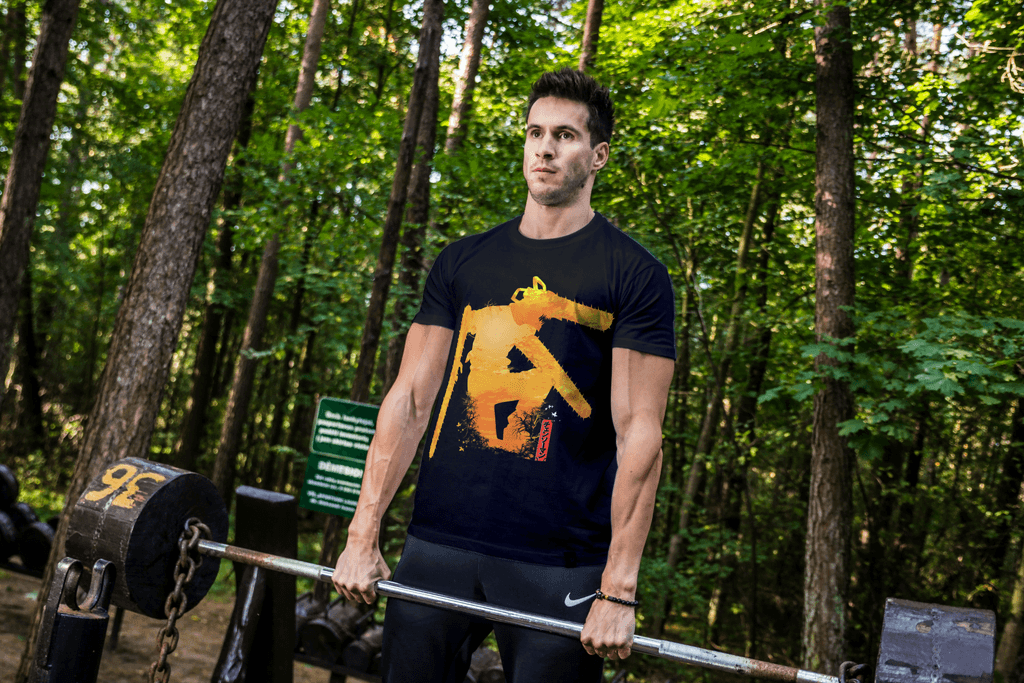 The Devil's Rage | Chainsaw Man Fiery Silhouette Tee - Essentia Attire