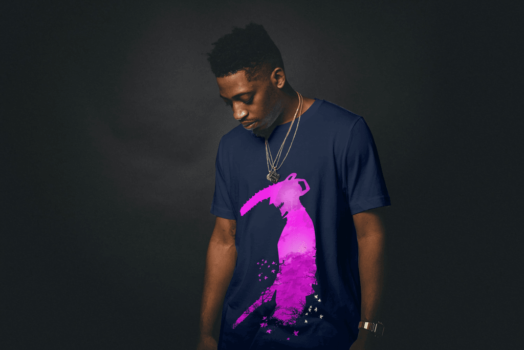 The Devil's Silhouette | Chainsaw Man Artistic Tee - Essentia Attire