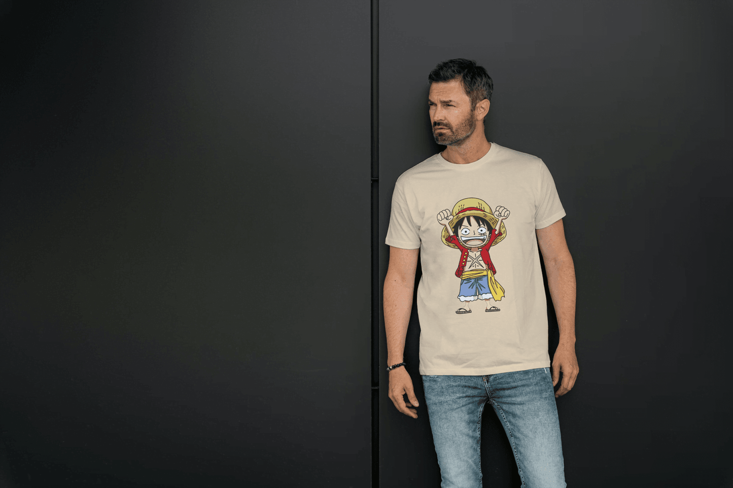 Onepiece Pirate Captain: Straw Hat Fan Tee - Essentia Attire